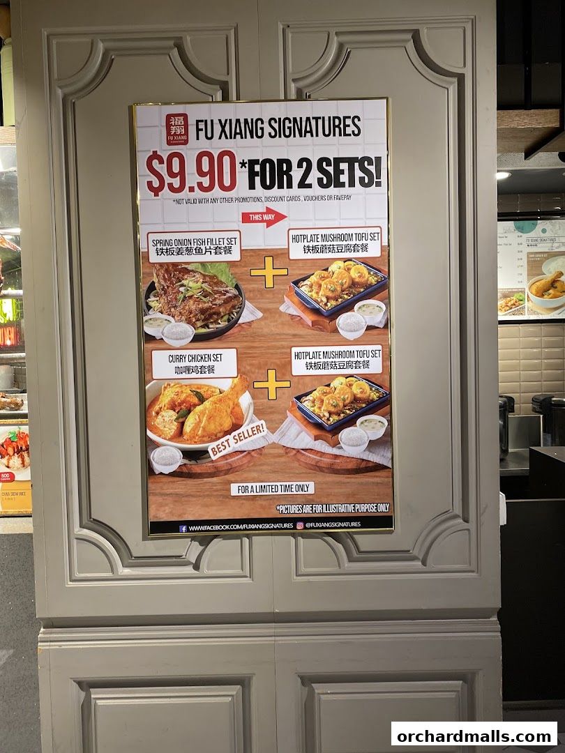 Menu page for Food Republic