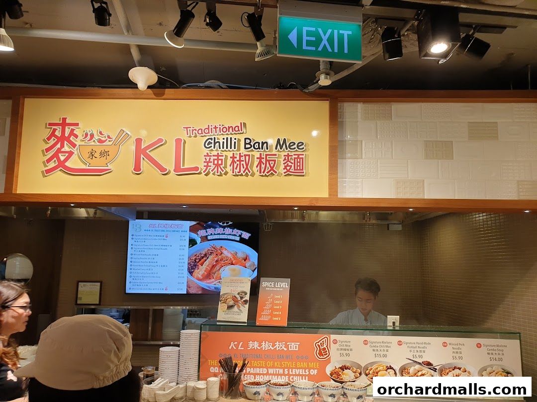 Menu page for Food Republic Wisma Atria