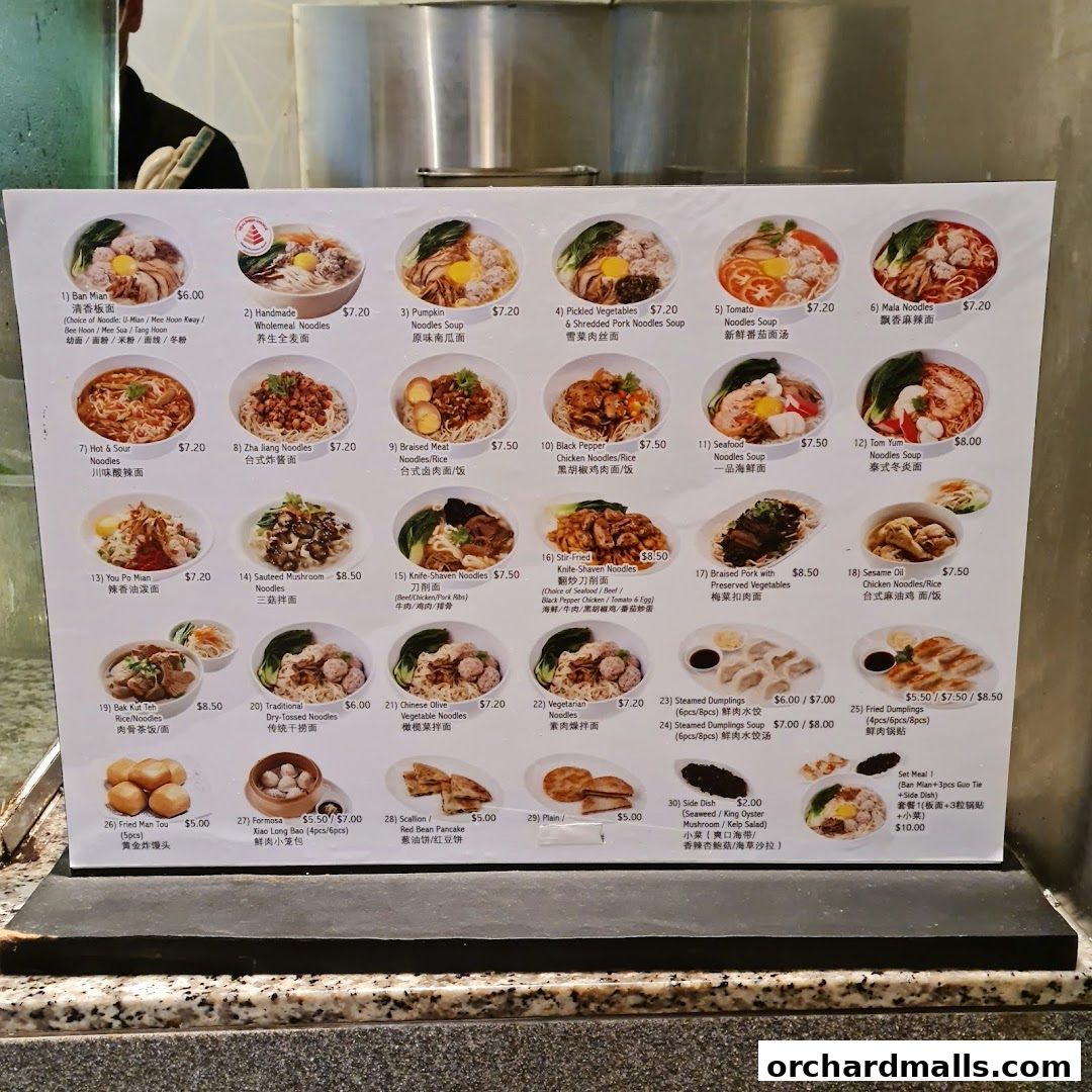 Formosa Delights Handmade Noodles 清香館 刀削麺