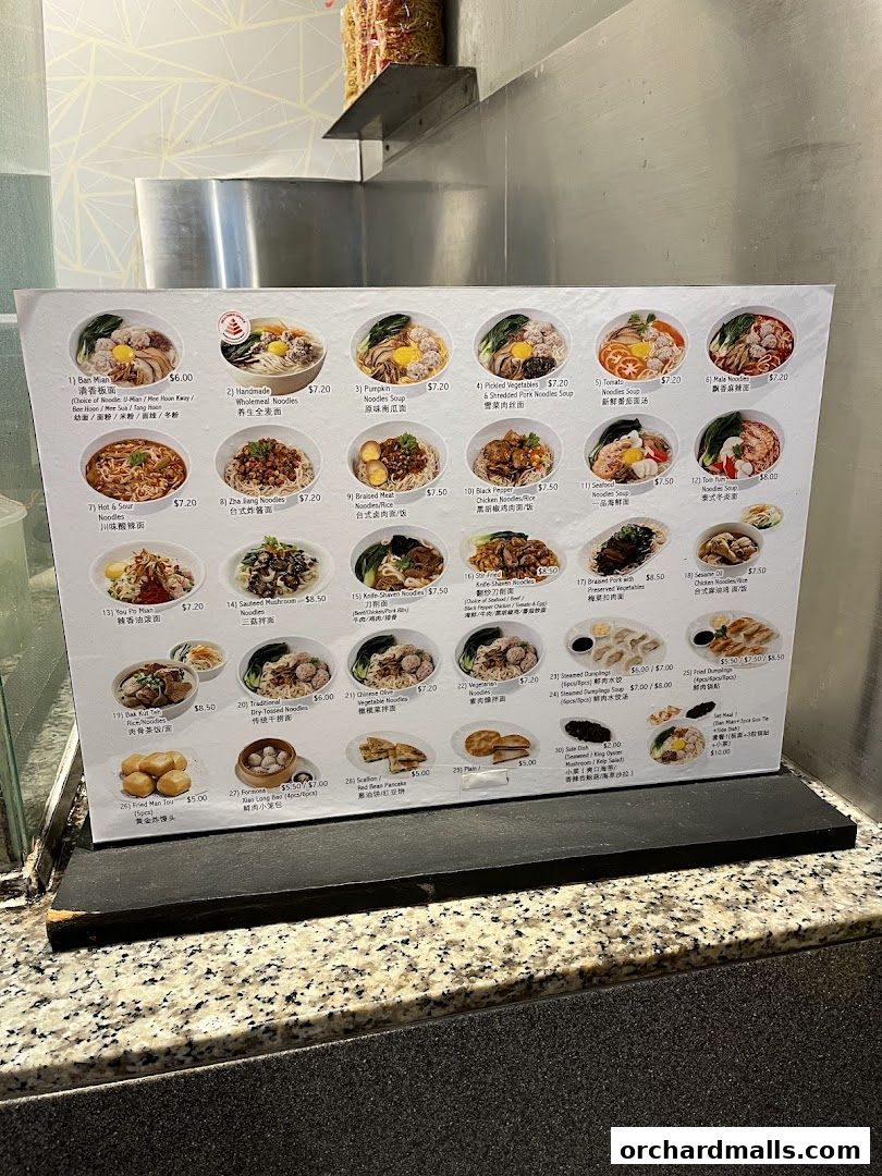 Formosa Delights Handmade Noodles 清香館 刀削麺