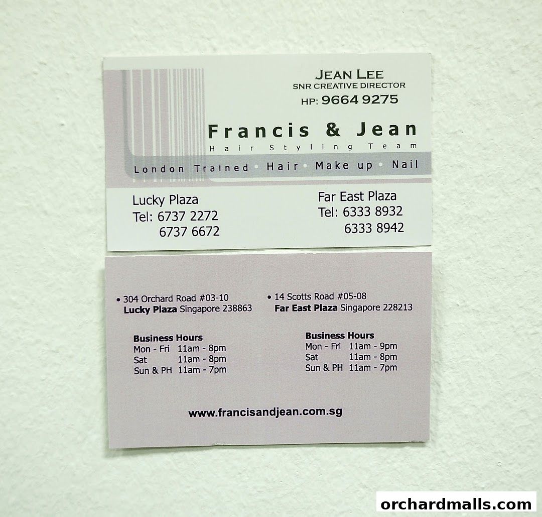 Francis  Jean  Far East Plaza