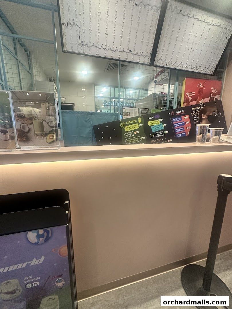 Menu page for Fruce Wisma