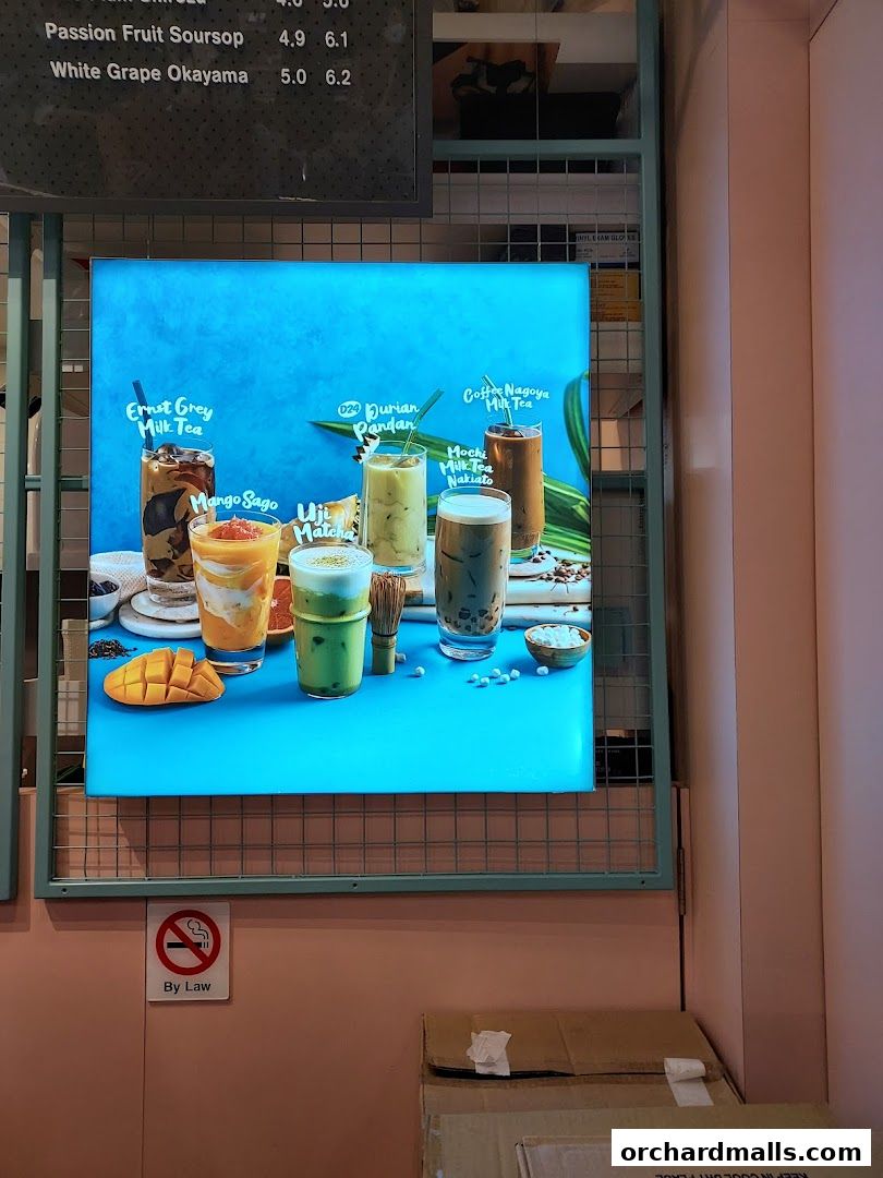 Menu page for Fruce Wisma