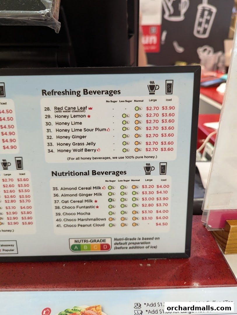 Menu page for Fun Toast Orchardgateway