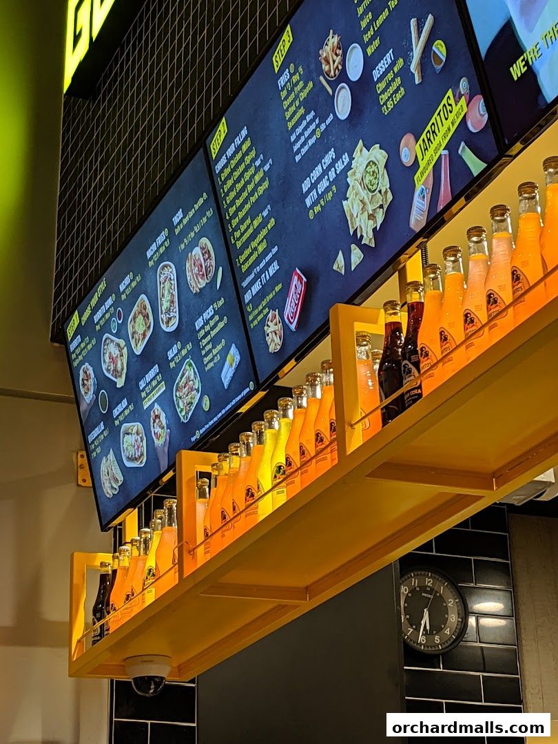 Menu page for Guzman y Gomez - Orchard Gateway