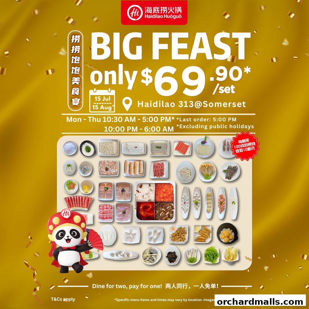 海底捞 Haidilao Hot Pot 313Somerset