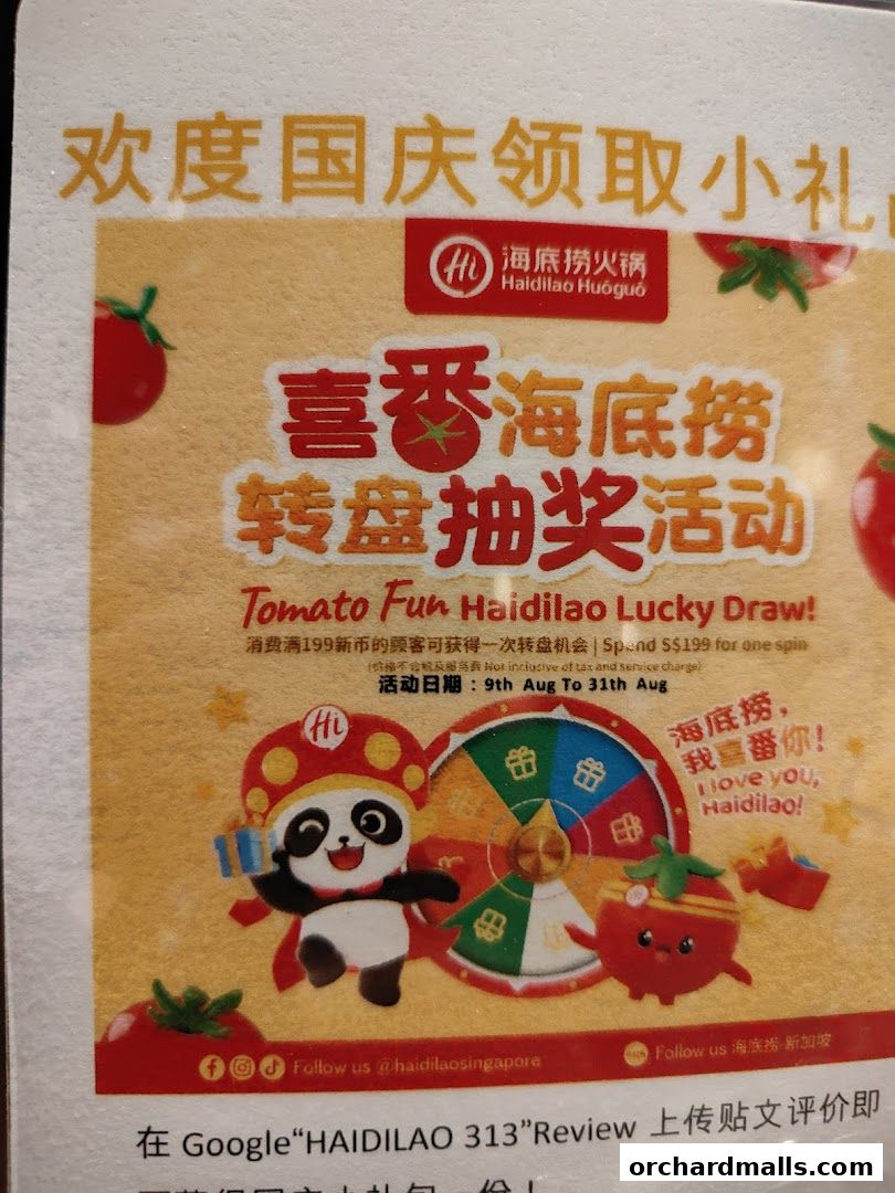 海底捞 Haidilao Hot Pot 313Somerset