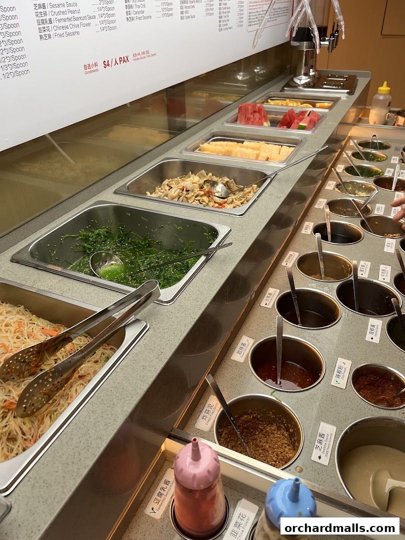 Menu page for 海底捞 Haidilao Hot Pot Wisma Atria