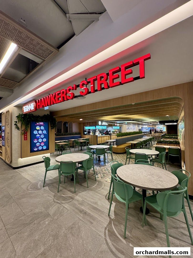 Hawkers Street  TANGS at Tang Plaza