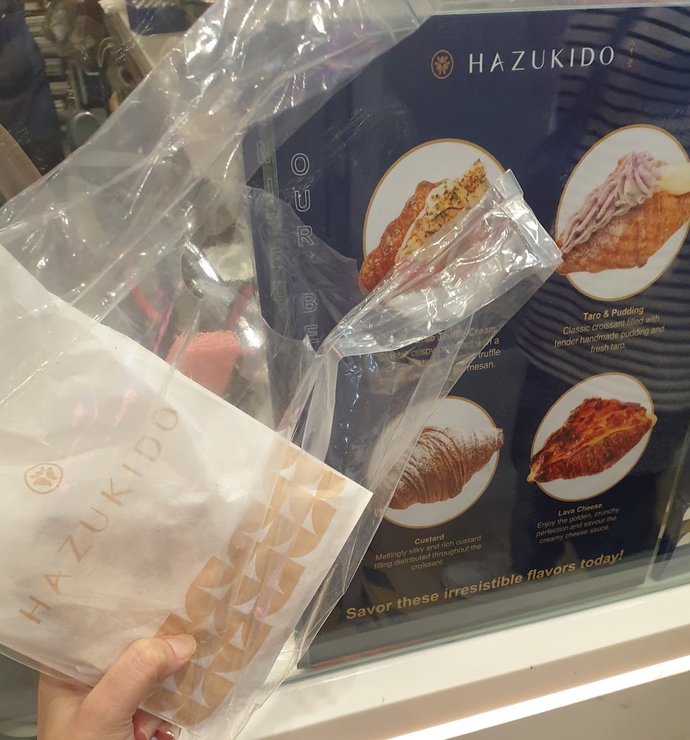 Menu page for Hazuki