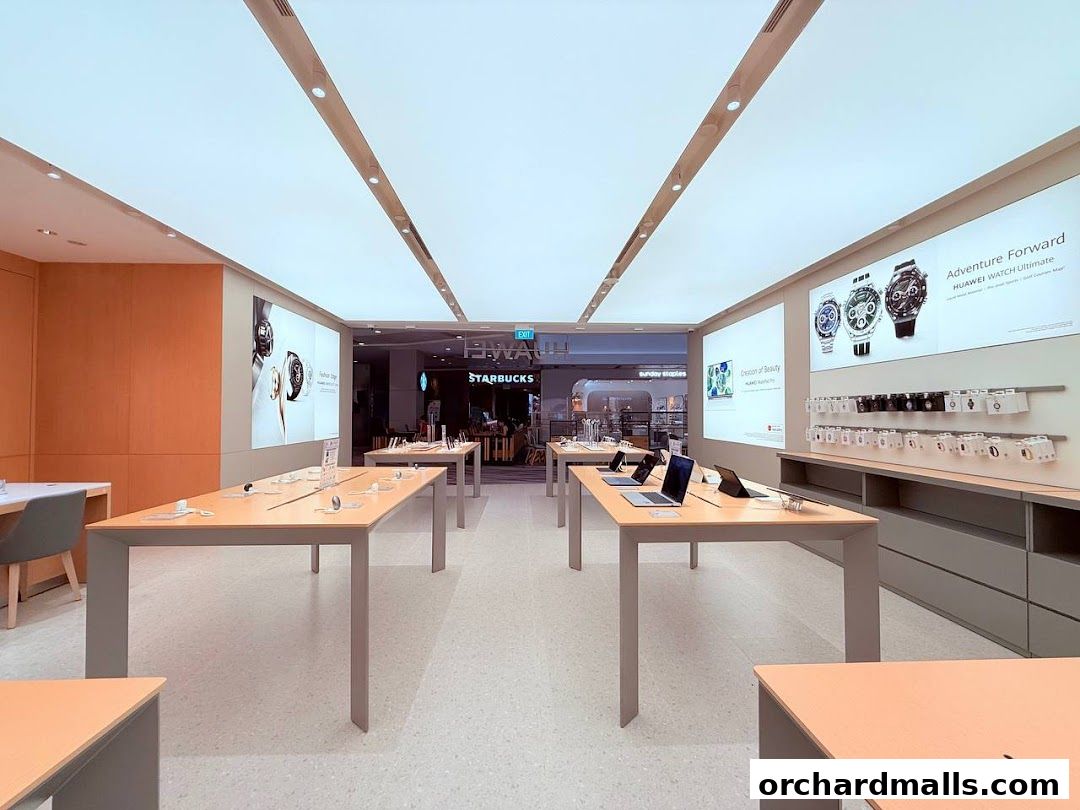 Huawei Customer Service  Experience Centre  313 Somerset