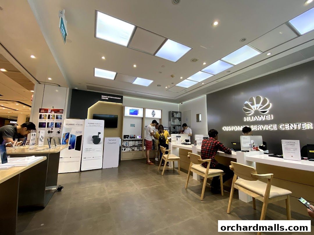 Huawei Customer Service  Experience Centre  313 Somerset