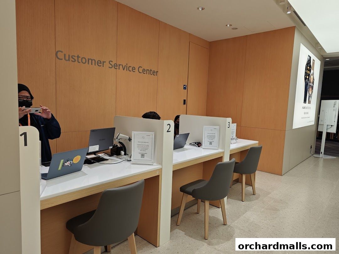 Huawei Customer Service  Experience Centre  313 Somerset