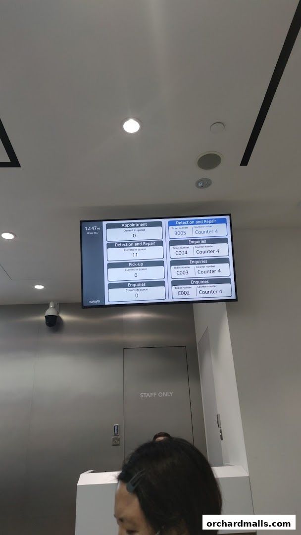 Huawei Customer Service  Experience Centre  313 Somerset