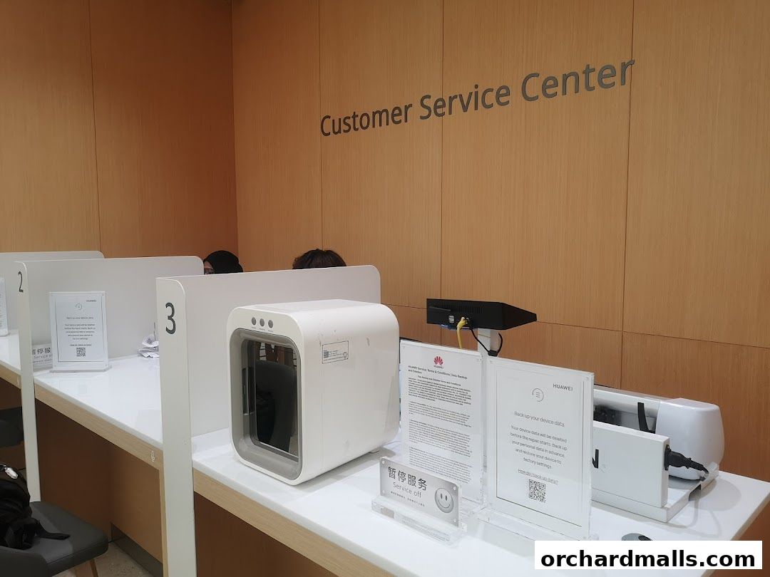 Huawei Customer Service  Experience Centre  313 Somerset