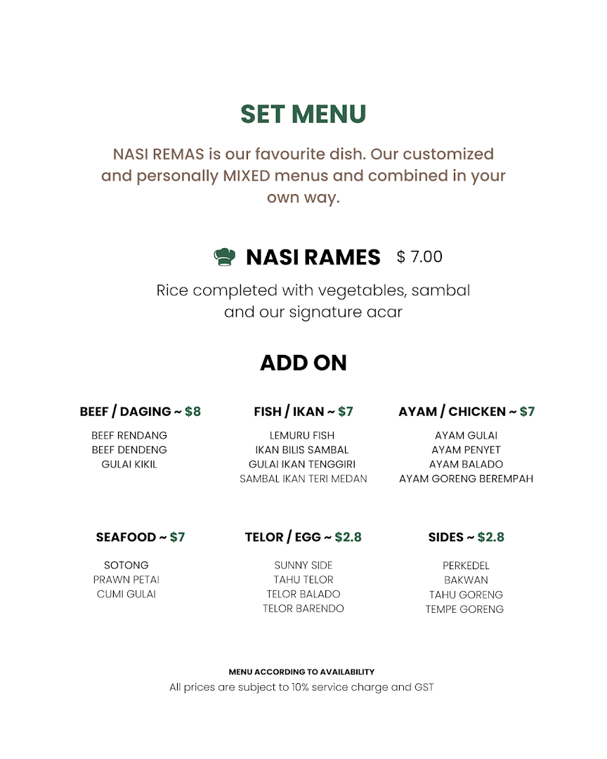 Ibu Sarah Kitchen restaurant and Tea House