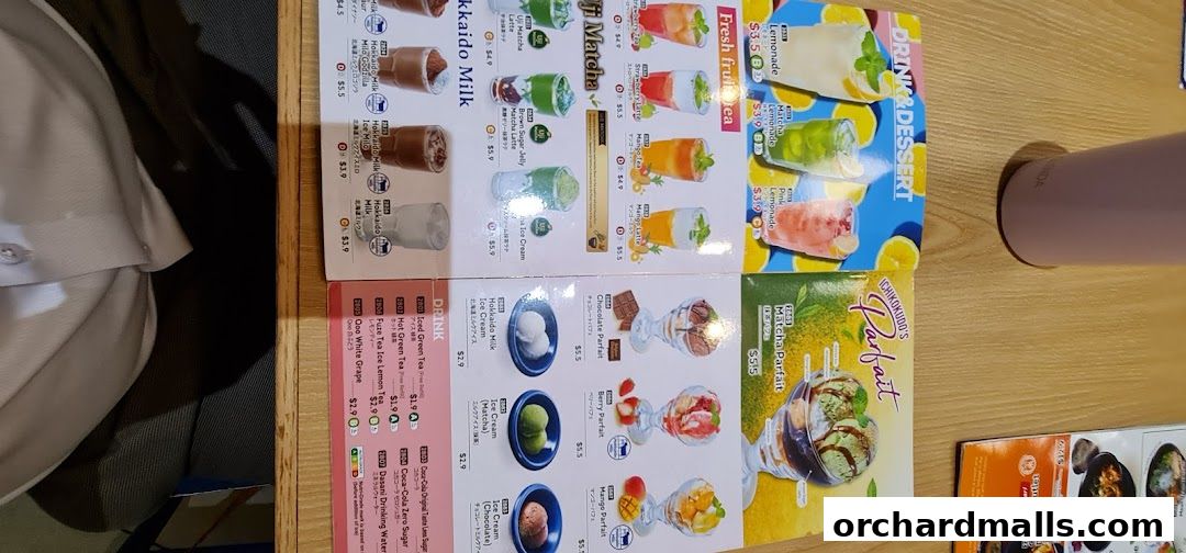 Menu page for Ichikokudo Hokkaido Ramen