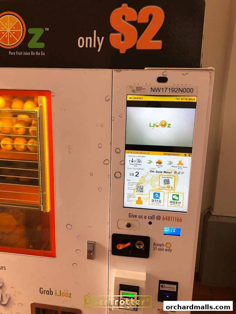 iJooz - Freshly Squeezed Orange Juice Vending Machine