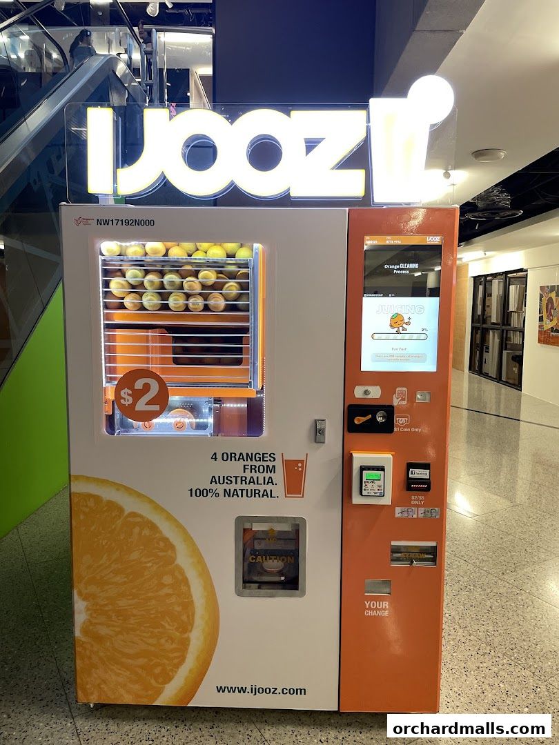 iJooz - Freshly Squeezed Orange Juice Vending Machine