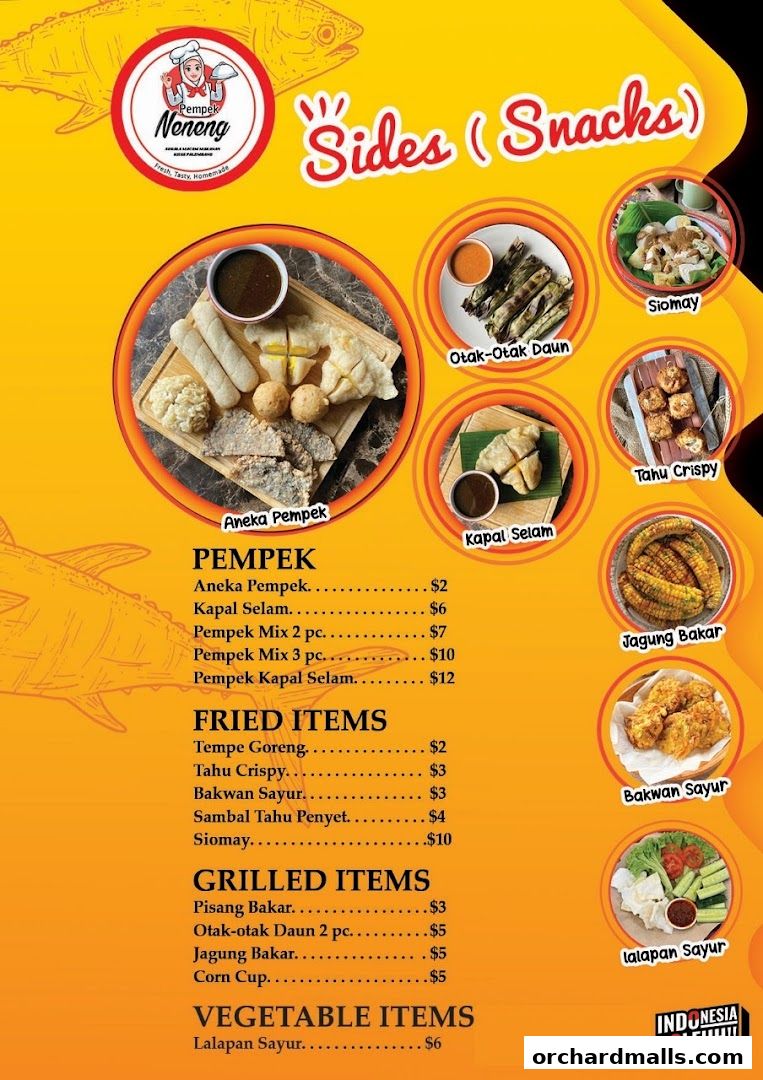 Menu page for INDONESIA BOLEH