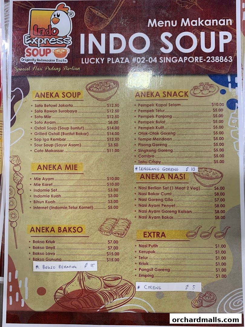 Indosoup Nasi Padang Berlian