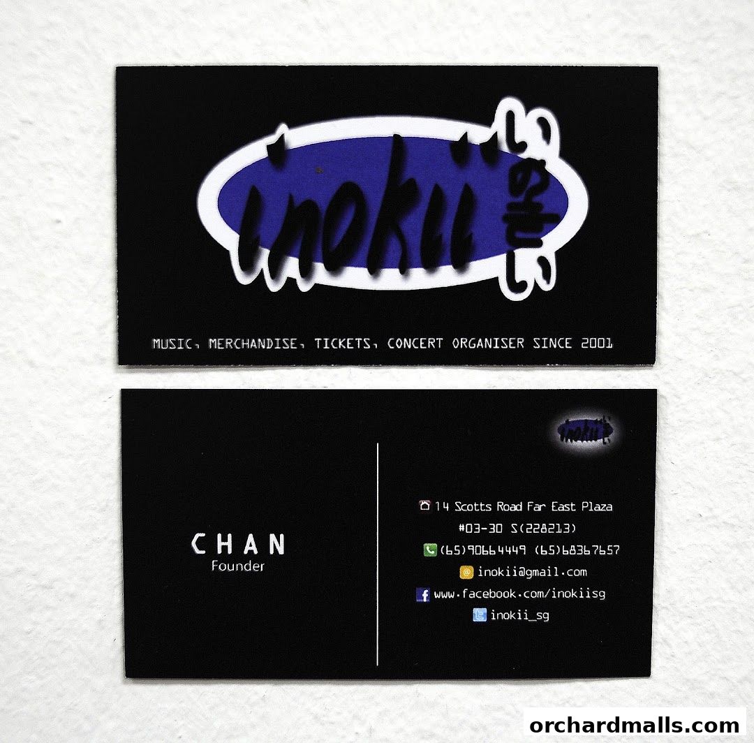 Inokii CD Vinyl Merch Store