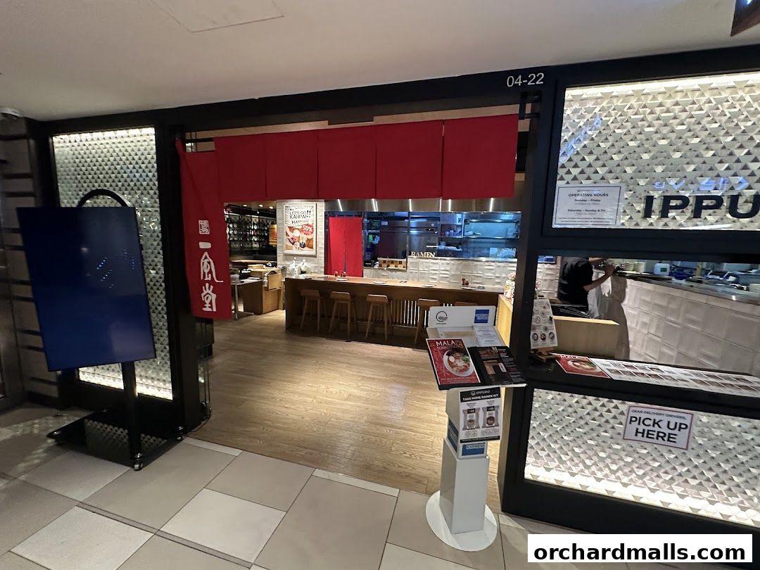 IPPUDO SHAW CENTRE with BAR IPPUDO at Orchard Road