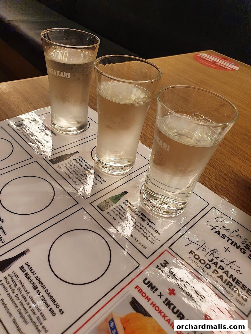 Menu page for IPPUDO SHAW CENTRE with BAR IPPUDO