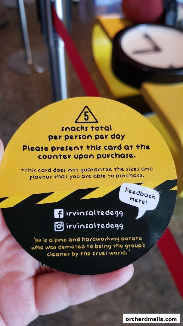 IRVINS at Orchard Gateway