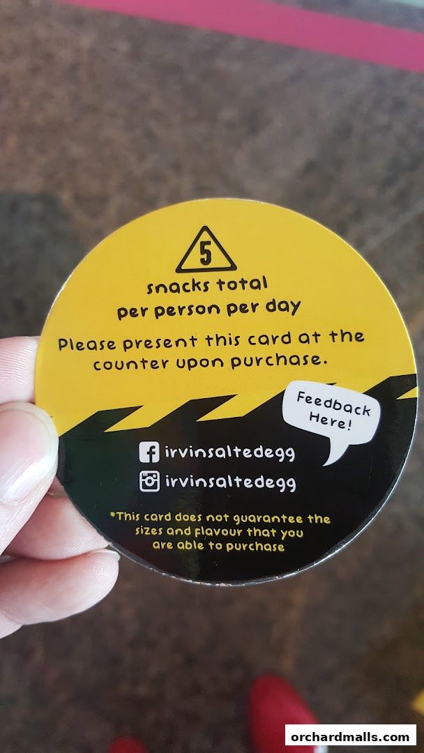 IRVINS at Orchard Gateway