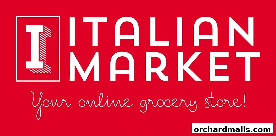 The Italian Market logo with the tagline 'Your online grocery store!'