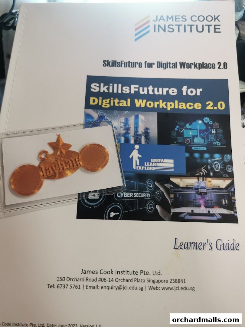 A learner's guide for SkillsFuture for Digital Workplace 2.0 from James Cook Institute.