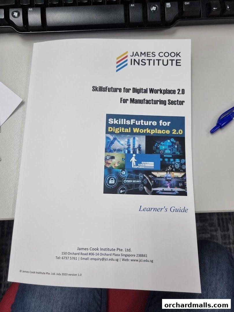 A learner's guide for SkillsFuture for Digital Workplace 2.0 by James Cook Institute.