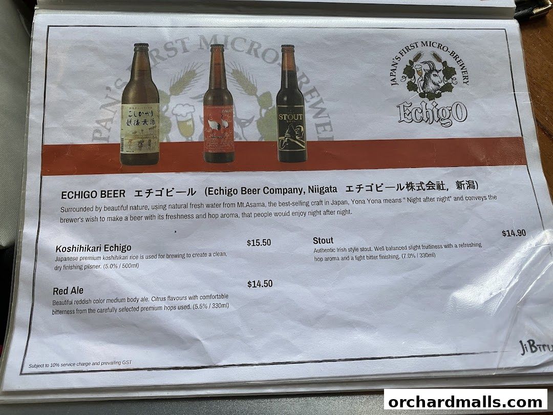 JiBiru Yakitori  Craft Beer