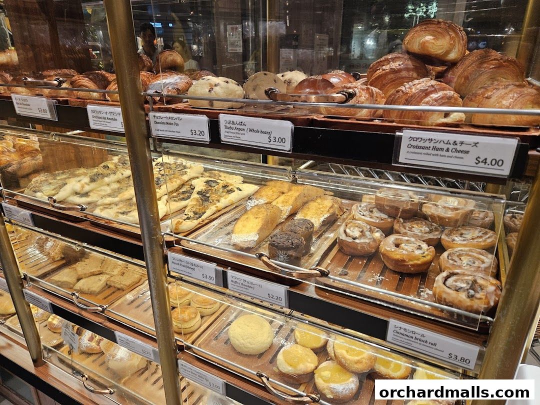 Menu page for Johan Paris Isetan