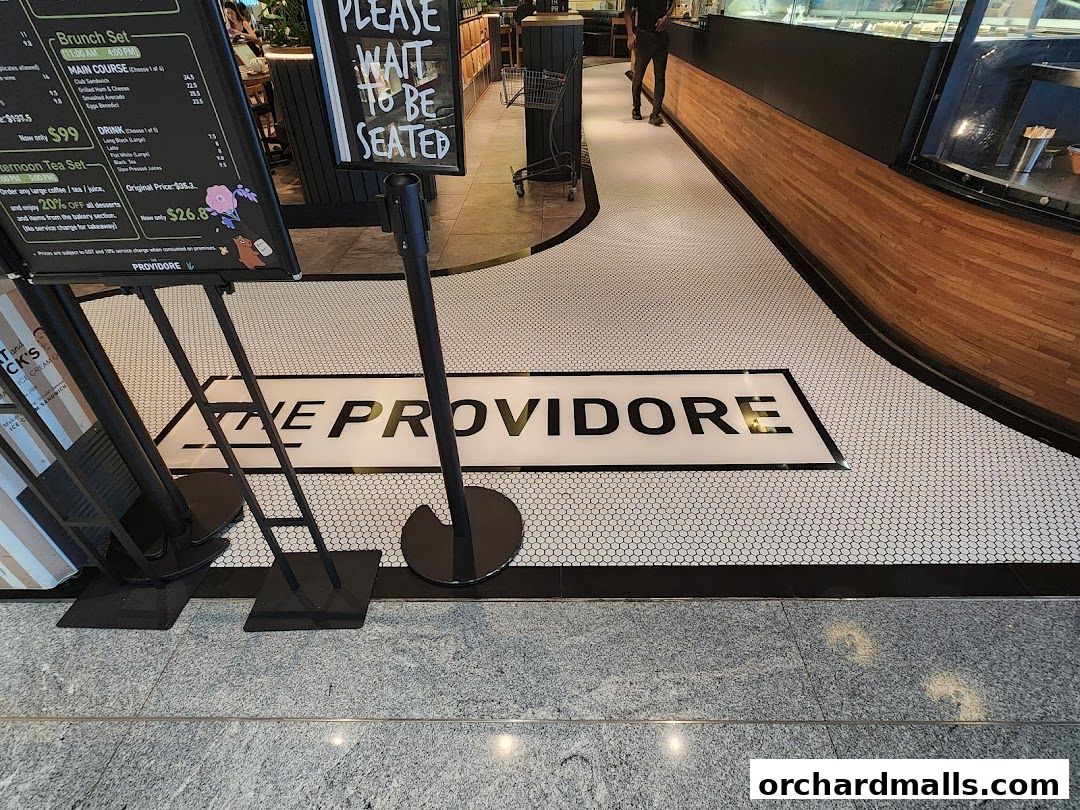 Menu page for JOMO x The Providore Wisma Atria