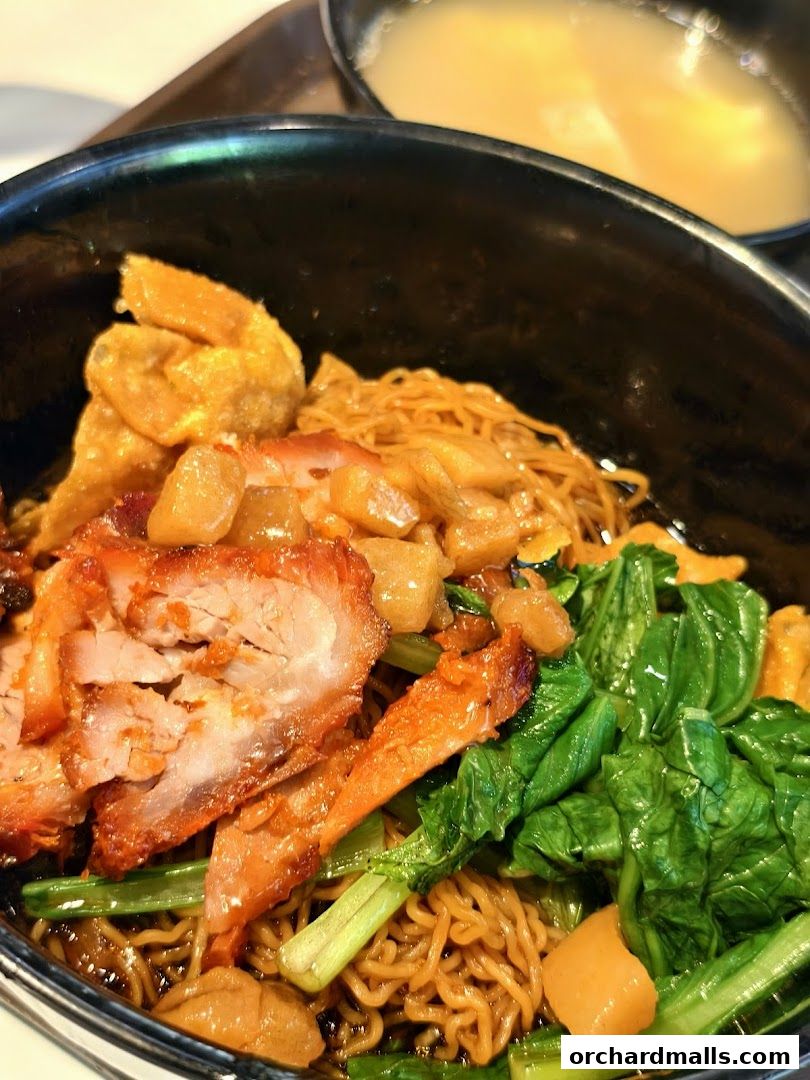 Kallang airport road wanton noodle Tangs
