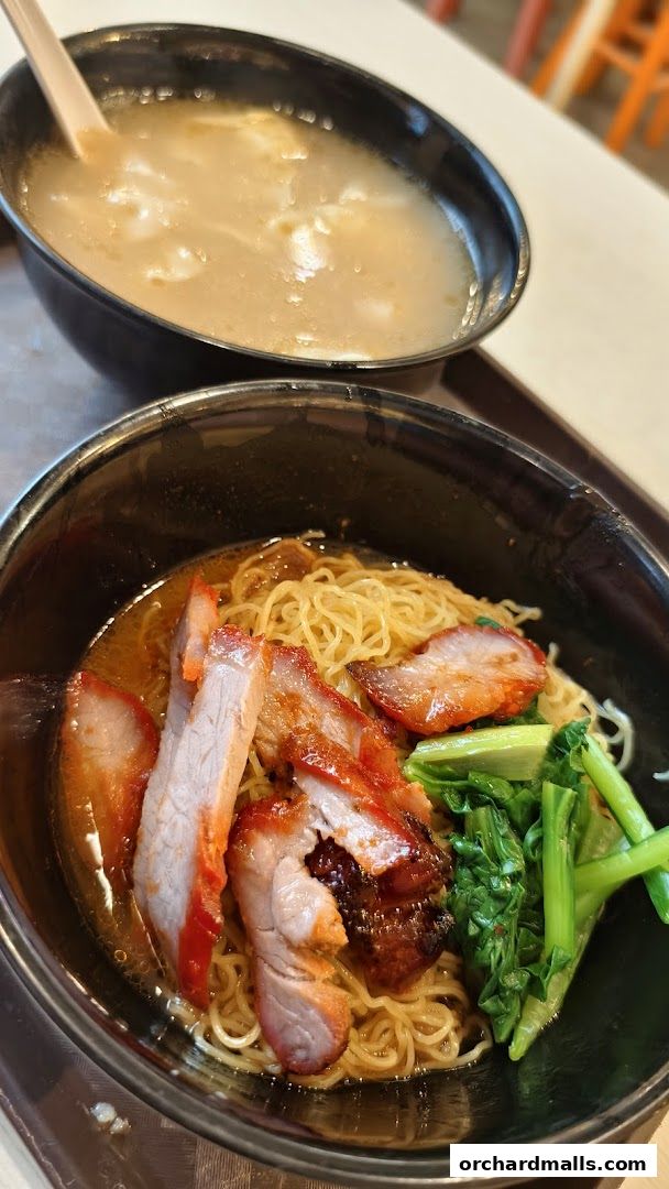 Kallang airport road wanton noodle Tangs