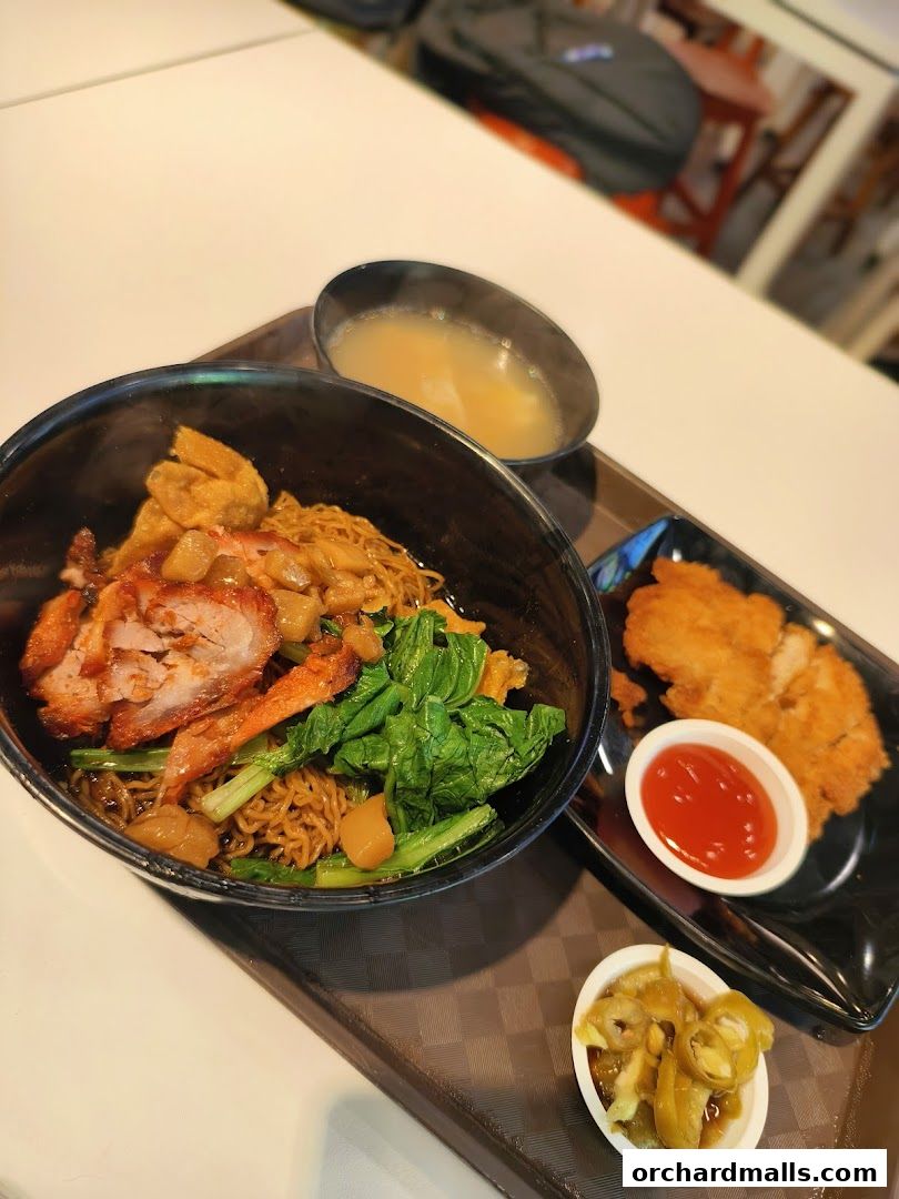 Kallang airport road wanton noodle Tangs