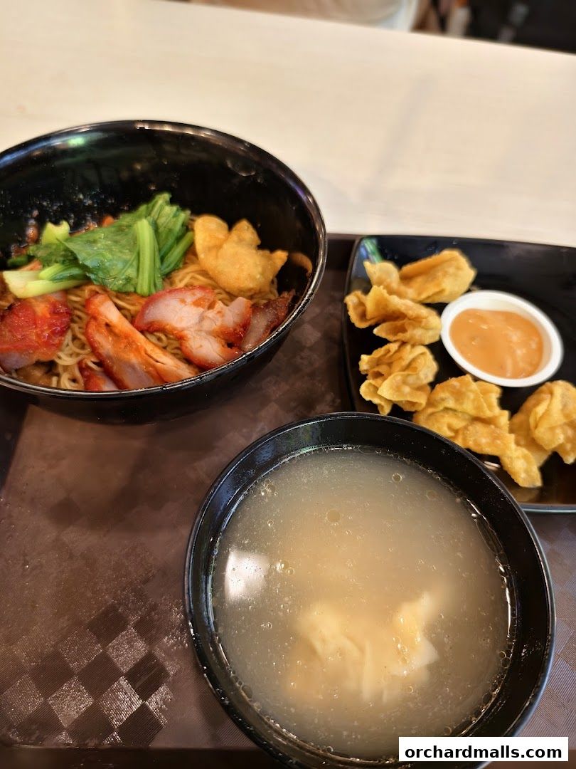 Kallang airport road wanton noodle Tangs