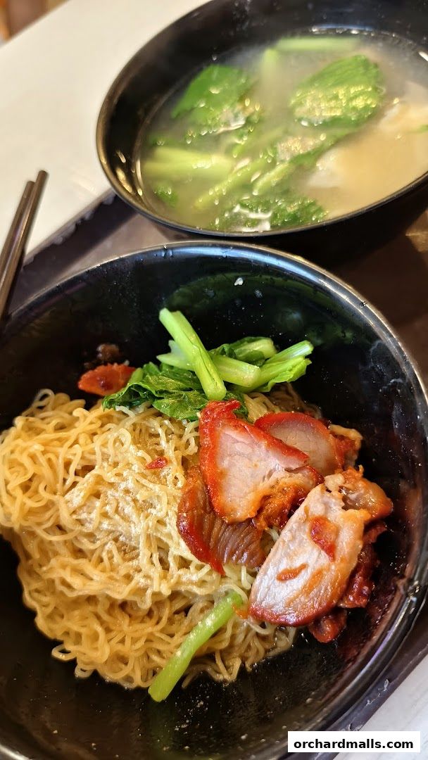 Kallang airport road wanton noodle Tangs