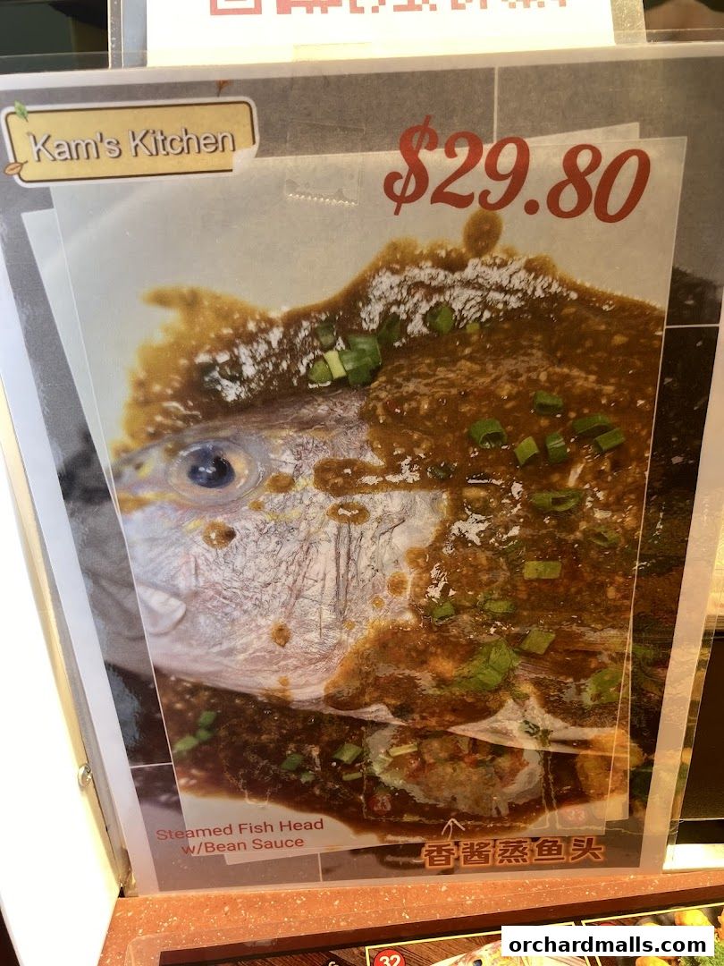 Menu page for Kams Kitchen