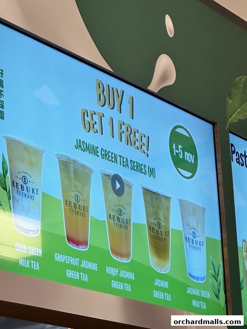 Menu page for KEBUKE