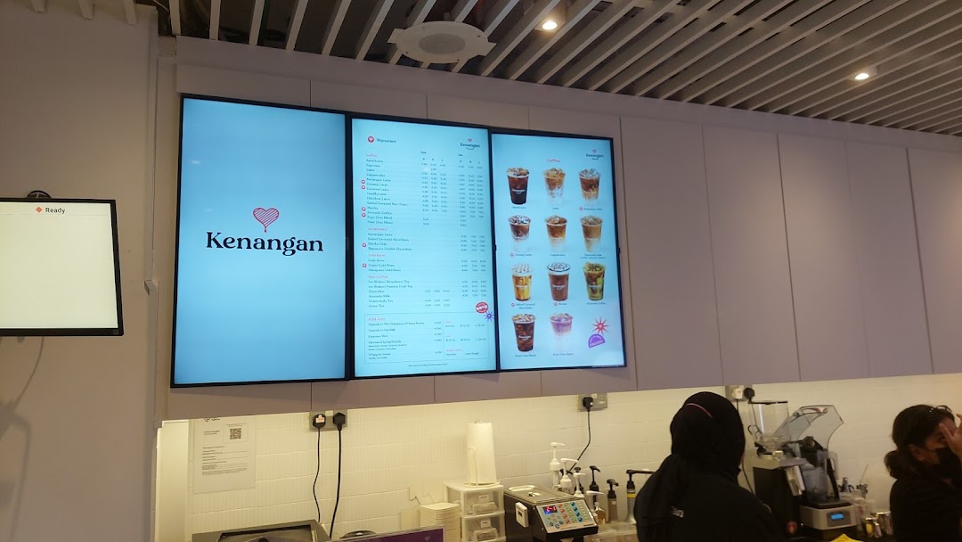 Menu page for Kenangan Coffee Takashimaya Shopping Centre