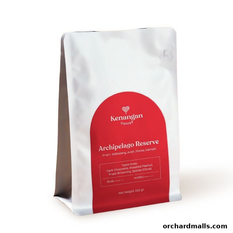 A bag of Kenangan Coffee's Archipelago Reserve coffee beans.