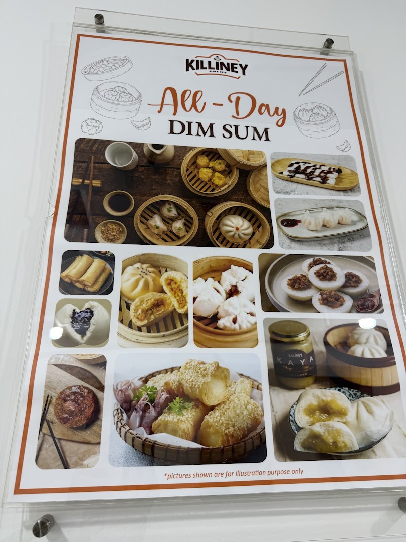 Menu page for KILLINEY KOPITIAM  ORCHARD TOWERS