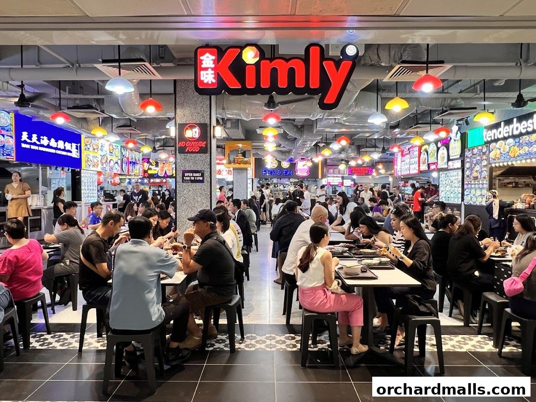 Kimly coffeeshop Lucky Plaza