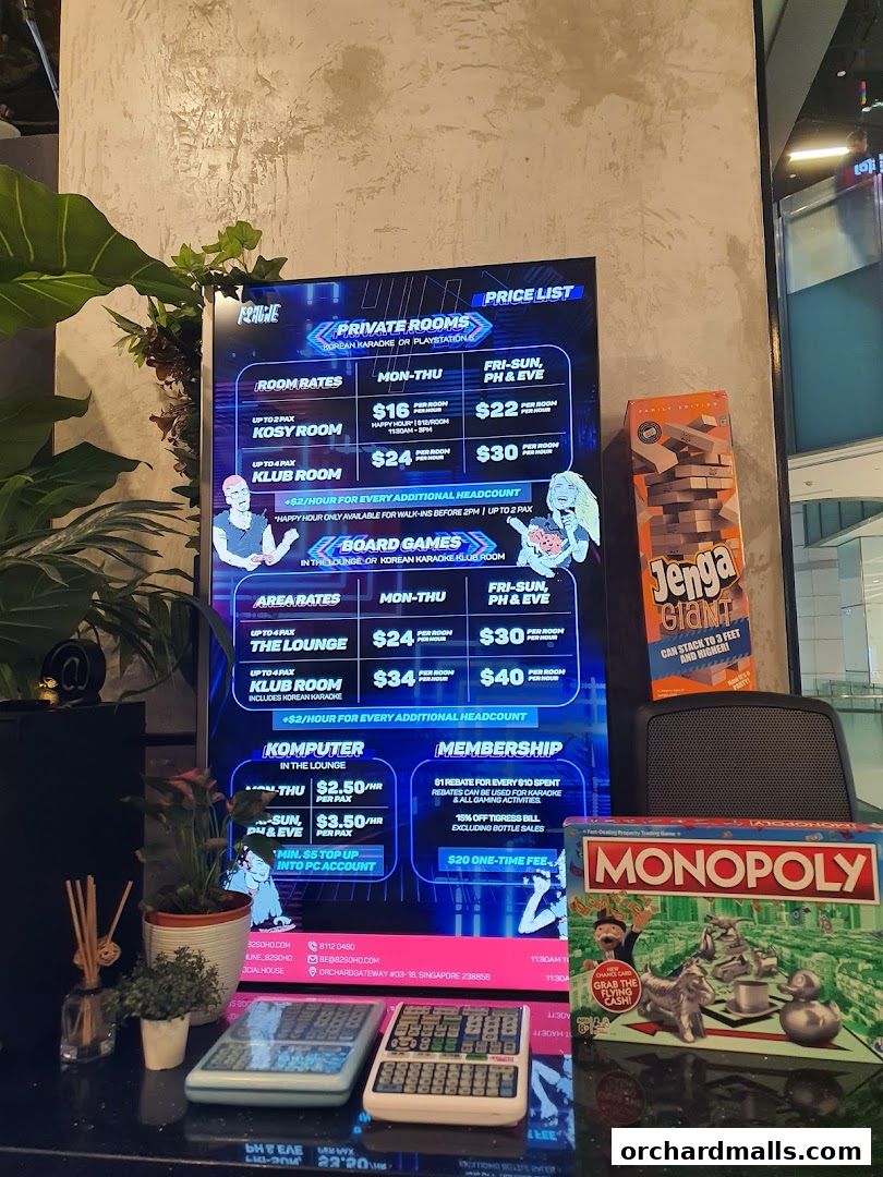 Menu page for Kommune by 82Soho