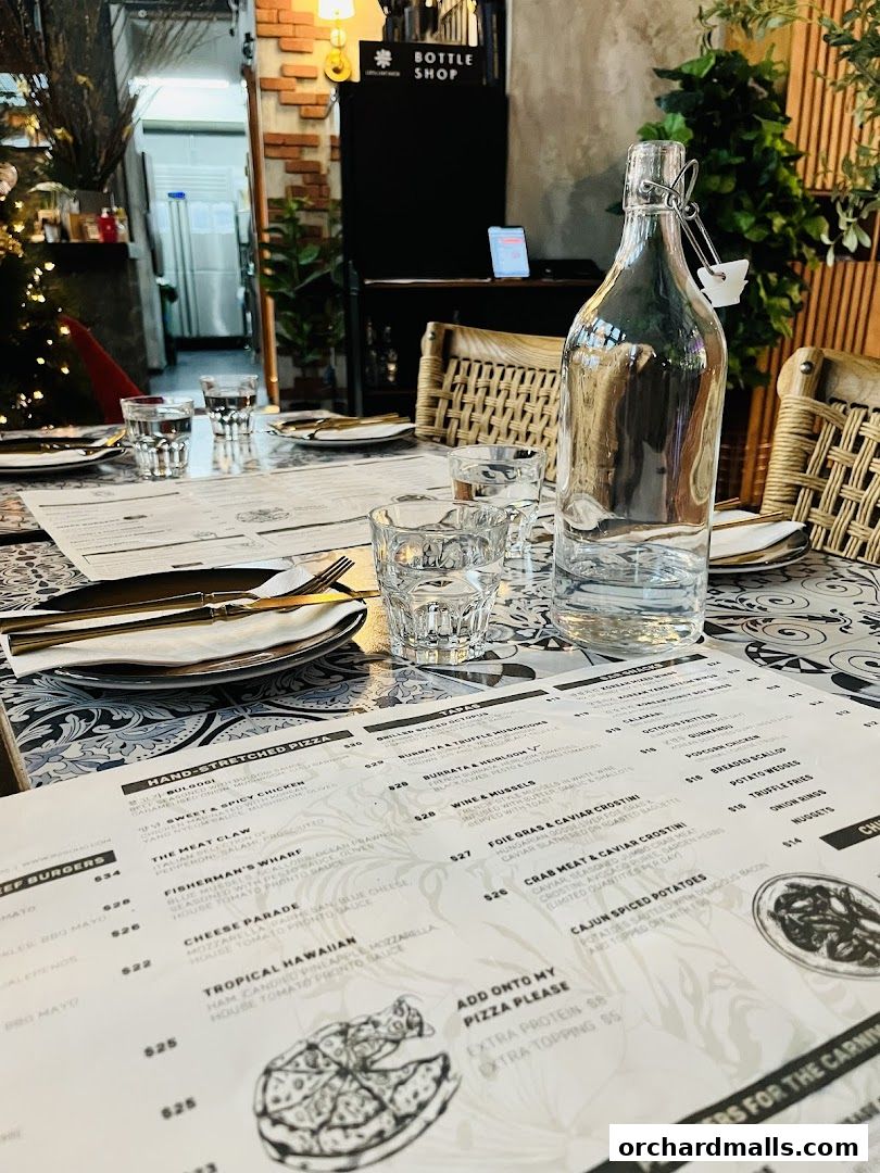 Menu page for Kommune by 82Soho