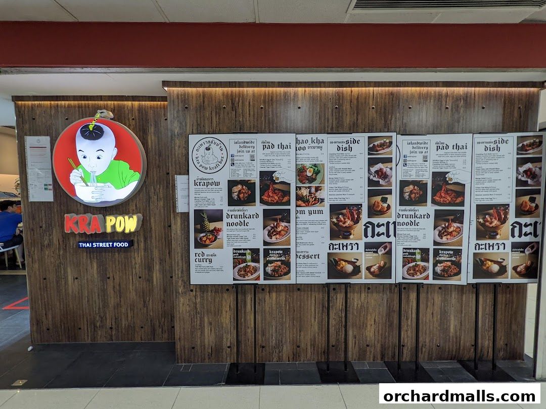 Kra pow Thai Restaurant at Orchard Road